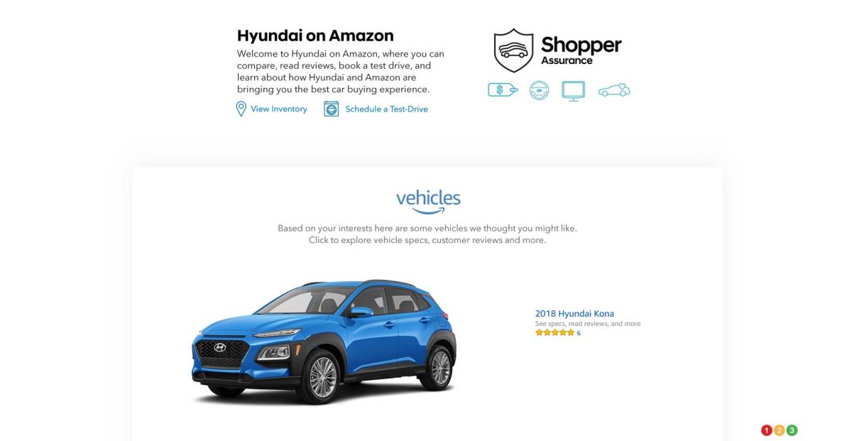 Visiting a Hyundai Dealership… on Amazon